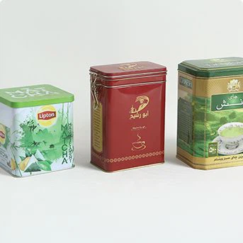 長方形のブリキの箱